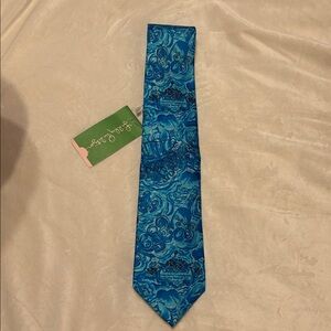Lilly Pulitzer Dark n Stormy Tie New with tags